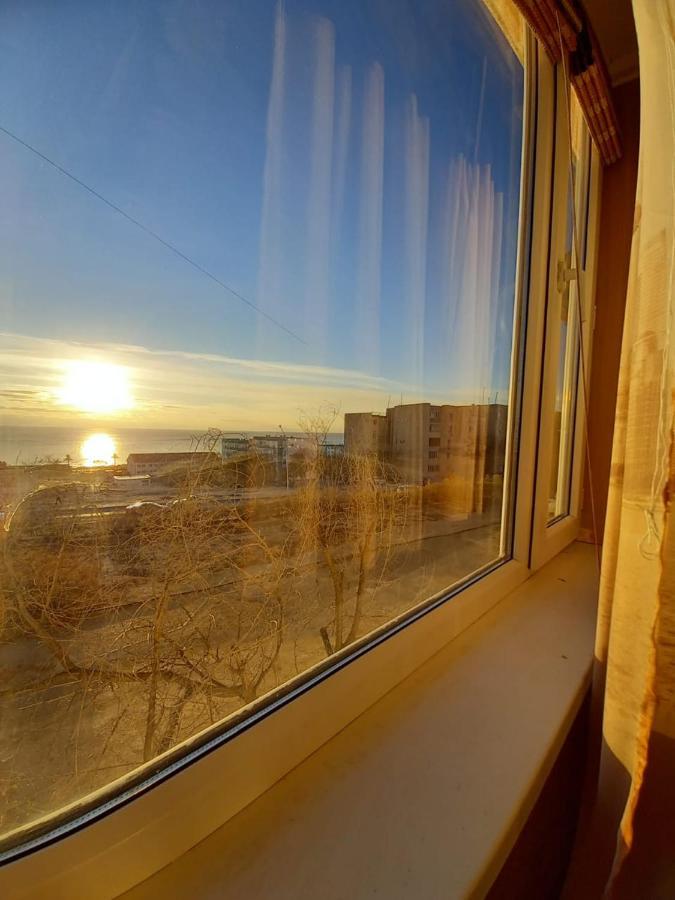 Flat with the sea view Appartamento Aqtau Esterno foto